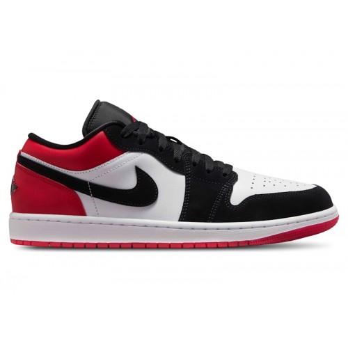 Кроссы Jordan 1 Low SE Black Toe (2025) - мужская сетка размеров
