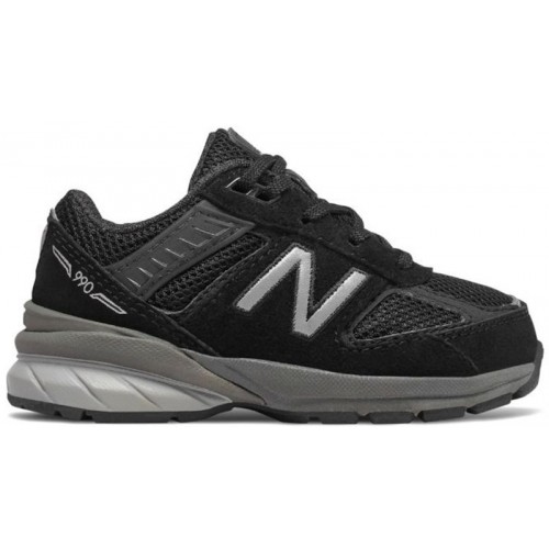 New Balance 990 v5 Black (TD) - детская сетка размеров