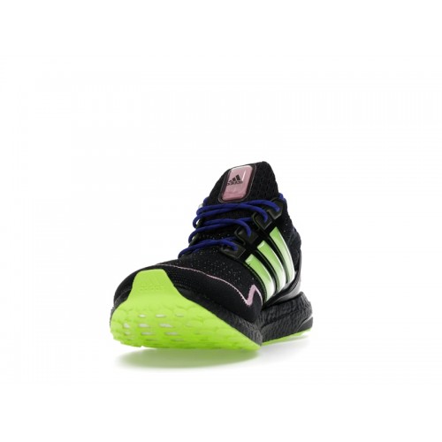 adidas Ultra Boost 1.0 Core Black Lucid Lemon Bliss Pink - мужская сетка размеров