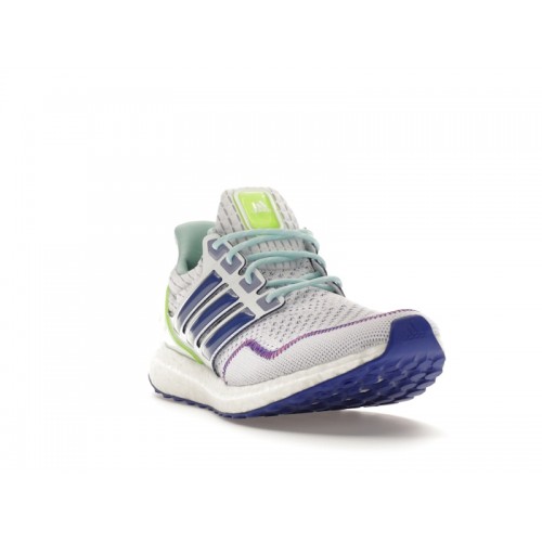 adidas Ultra Boost 1.0 Cloud White Lucid Blue Lucid Lemon - мужская сетка размеров