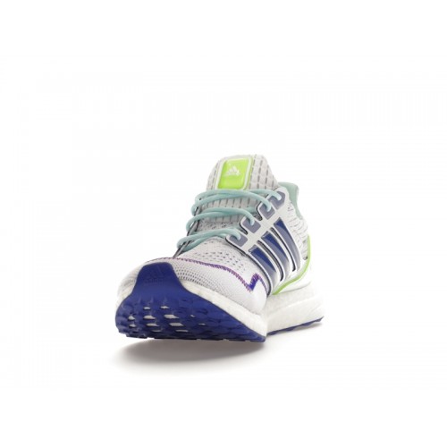 adidas Ultra Boost 1.0 Cloud White Lucid Blue Lucid Lemon - мужская сетка размеров
