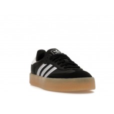 Женские кроссовки adidas Sambae Black White Gum (W)