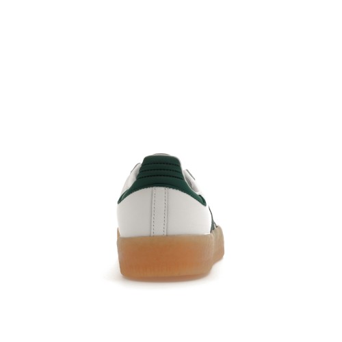 Кроссы adidas Sambae White Collegiate Green Gum (W) - женская сетка размеров