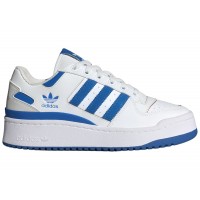 Женские кроссовки adidas Forum Bold Stripes Cloud White Blue Bird Grey (W)
