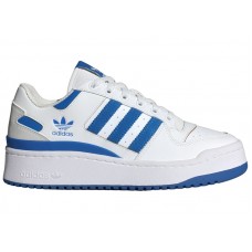 Женские кроссовки adidas Forum Bold Stripes Cloud White Blue Bird Grey (W)