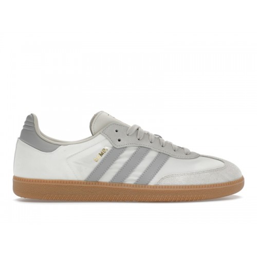 Кроссы adidas Samba OG Off White Alluminum - мужская сетка размеров