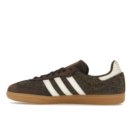 Кроссы adidas Samba OG Dark Brown Tweed - мужская сетка размеров