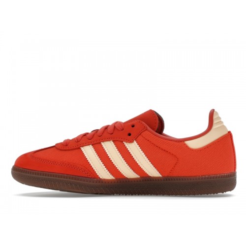 Кроссы adidas Samba OG Collegiate Orange - мужская сетка размеров