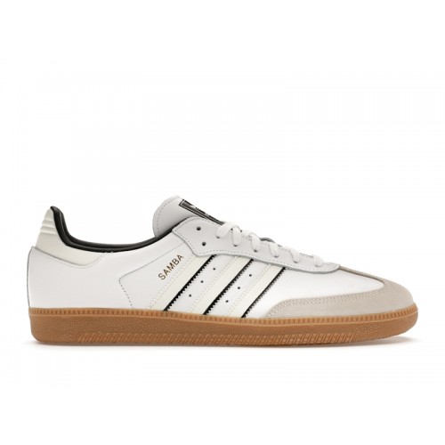 Кроссы adidas Samba OG Off White Core Black - мужская сетка размеров
