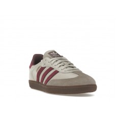 adidas Samba OG Putty Grey Maroon