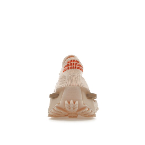 Кроссы adidas NMD S1 Wonder Taupe Bliss Orange - мужская сетка размеров