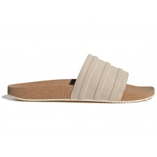 adidas adilette Premium Slides Wonder White Cork