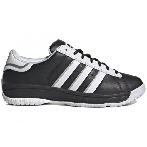 Кроссы adidas Campus S Supreme Sole No Sleep Rave Club Black White - мужская сетка размеров