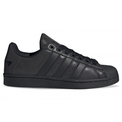 adidas Superstar Triple Black Reflective - мужская сетка размеров