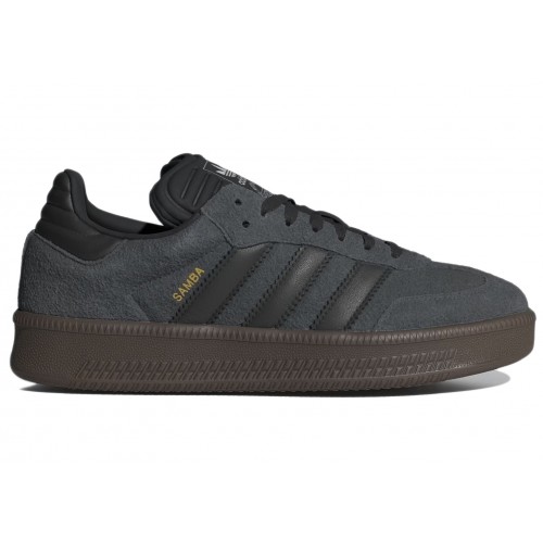 Кроссы adidas Samba XLG Grey Black Gum - мужская сетка размеров