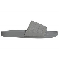 adidas Adilette Comfort Slides Charcoal Solid Grey