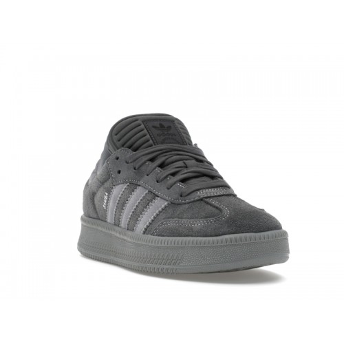 Кроссы adidas Samba XLG Carbon Grey - мужская сетка размеров