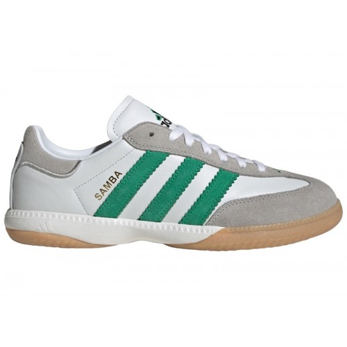 Кроссы adidas Samba Millennium Cloud White Green Gum - мужская сетка размеров