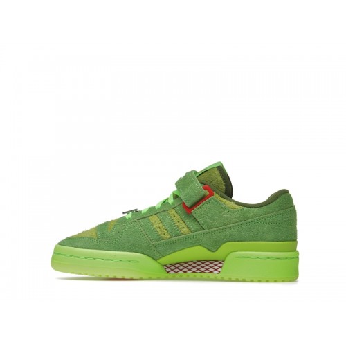 Кроссы adidas Forum Low The Grinch (Kids) - подростковая сетка размеров