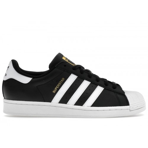 adidas Superstar Core Black Cloud White - мужская сетка размеров