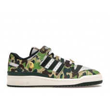 Кроссовки adidas Forum 84 Low Bape 30th Anniversary Green Camo