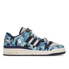 Кроссовки adidas Forum 84 Low Bape 30th Anniversary Blue Camo