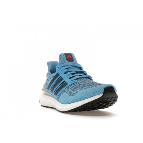 adidas Ultra Boost 1.0 Semi Blue Burst Preloved Ink Solar Red - мужская сетка размеров