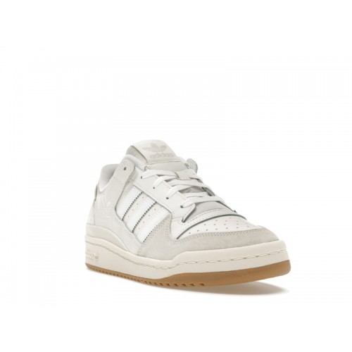 Кроссы adidas Forum Low CL Chalk White - мужская сетка размеров