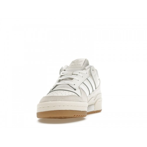 Кроссы adidas Forum Low CL Chalk White - мужская сетка размеров