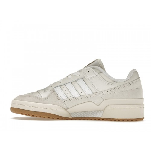 Кроссы adidas Forum Low CL Chalk White - мужская сетка размеров