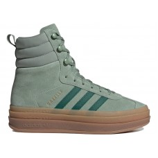 Женские кроссовки adidas Gazelle High Silver Green (W)