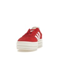 Женские кроссовки adidas Gazelle Bold Red Cloud White (W)