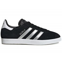 Женские adidas Gazelle Black Silver Metallic (W)