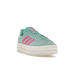 Женские кроссовки adidas Gazelle Bold Flash Aqua Lucid Pink (W)