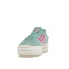 Женские кроссовки adidas Gazelle Bold Flash Aqua Lucid Pink (W)