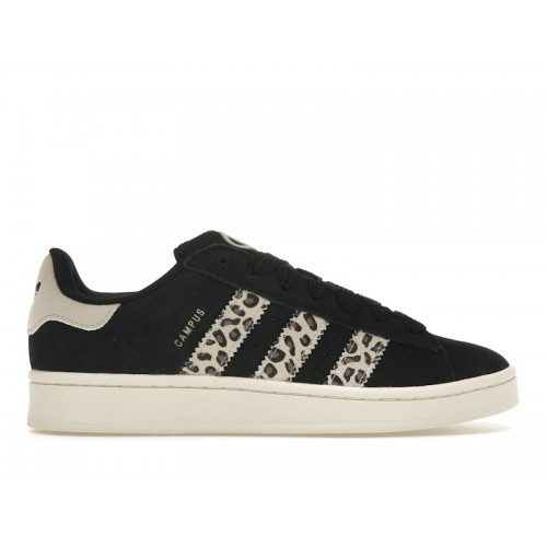 Кроссы adidas Campus 00s Black Leopard (W) - женская сетка размеров