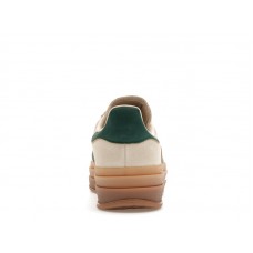 Женские adidas Gazelle Bold Magic Beige Collegiate Green (W)