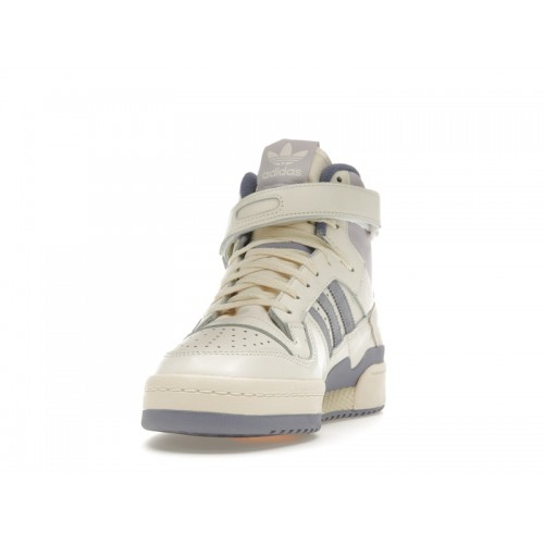 Кроссы adidas Forum 84 High Off White Silver Violet - мужская сетка размеров