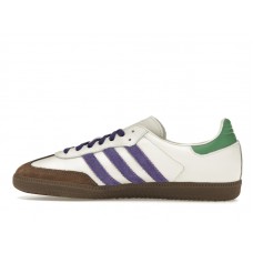 Женские adidas Samba OG Off White Core Purple Green Brown (W)