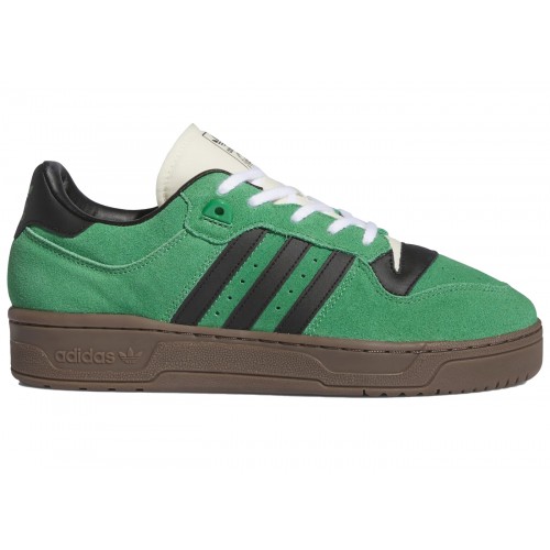 Кроссы adidas Rivalry 86 Low Preloved Green - мужская сетка размеров