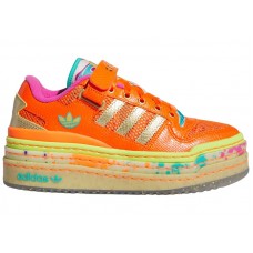 Женские кроссовки adidas Forum Lo Triple Platform Impact Orange Gold Metallic Semi Solar Orange (W)