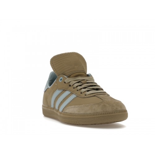 Кроссы adidas Samba Pharrell Humanrace Orbit Green - мужская сетка размеров