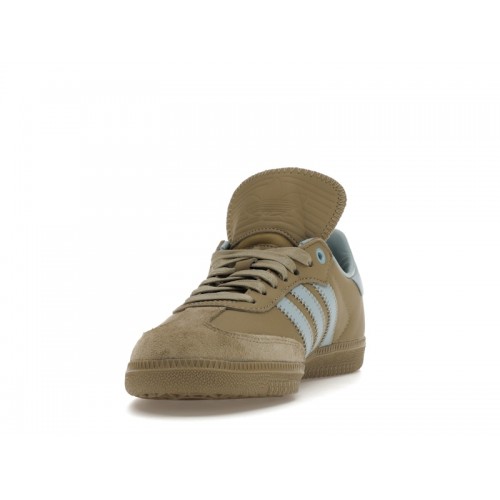 Кроссы adidas Samba Pharrell Humanrace Orbit Green - мужская сетка размеров