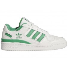 Подростковые кроссовки adidas Forum Low CL J Cloud White Preloved Green (GS)