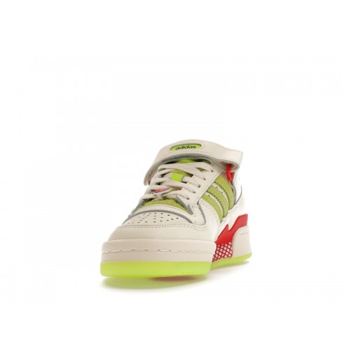 Кроссы adidas Forum Low The Grinch (2023) (Kids) - подростковая сетка размеров