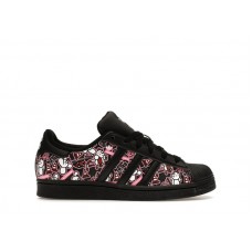 Подростковые adidas Superstar James Jarvis Core Black Cloud White (GS)