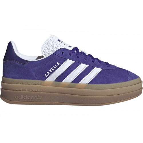 Кроссы adidas Gazelle Bold Energy Ink Gum (W) - женская сетка размеров