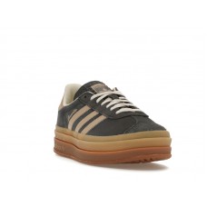Женские кроссовки adidas Gazelle Bold Grey Magic Beige Gum (W)