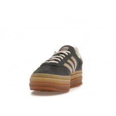 Женские кроссовки adidas Gazelle Bold Grey Magic Beige Gum (W)