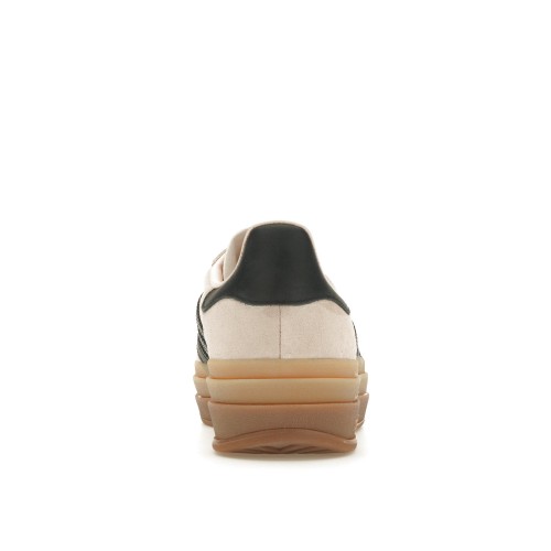 Кроссы adidas Gazelle Bold Wonder Quartz Black Gum (W) - женская сетка размеров